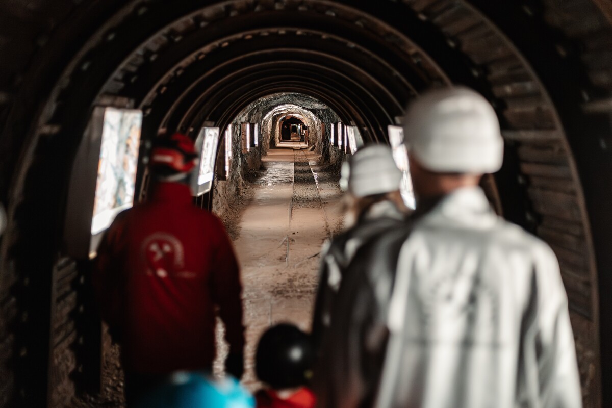 Guided tour of the Schwaz silver mine