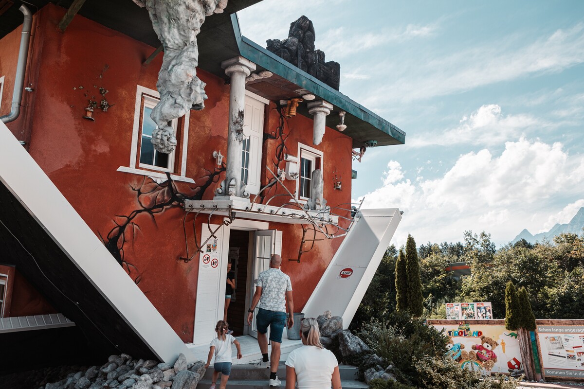 Tirolland (House upside down, Dinoland, Wax Museum, Building block museum)