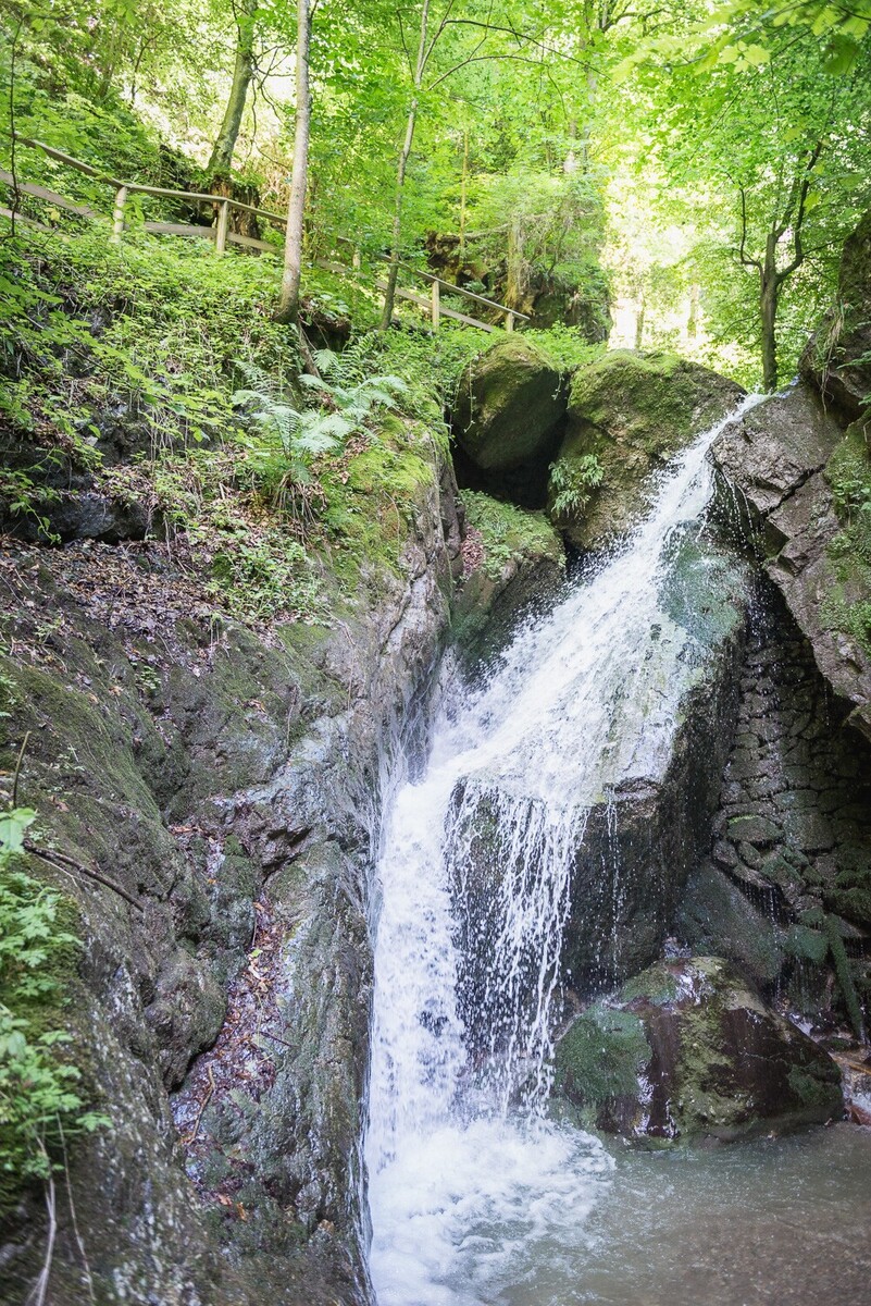 Wanderung zum Bucher Wasserfall