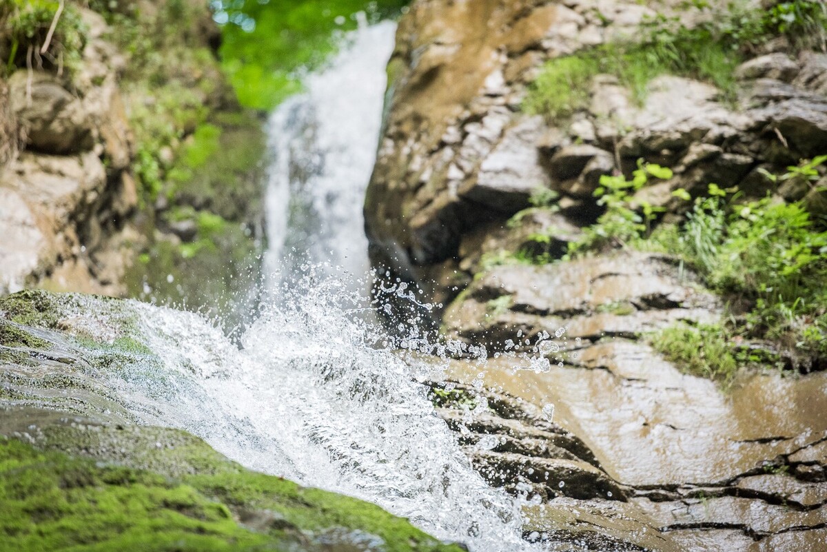 Wanderung zum Bucher Wasserfall