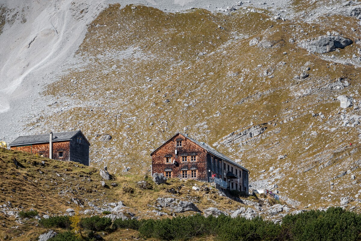 Escursione di piacere attraverso il Lamsenjoch nella Eng
