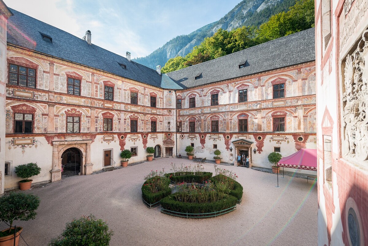 Innenhof Schloss Tratzberg