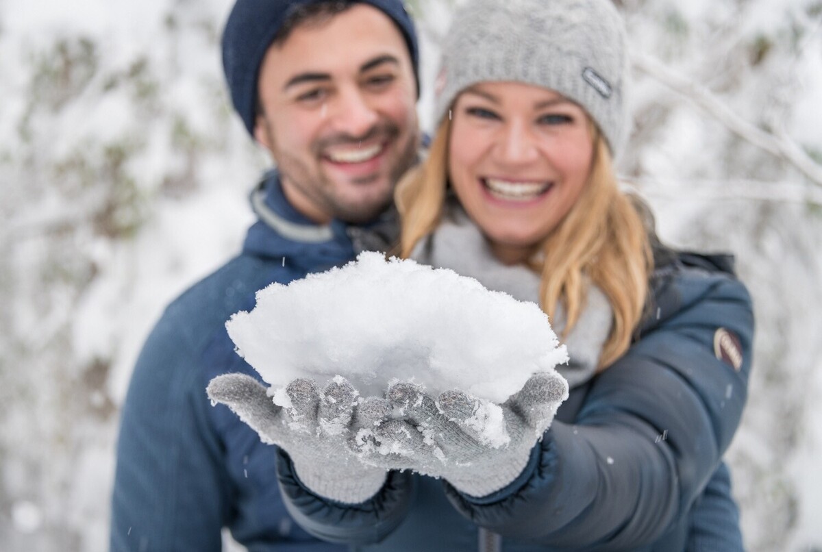 Zimní turistická stezka Eng - Hinterriss