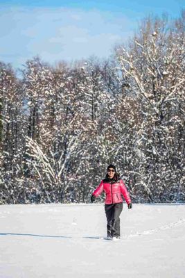 Sentiero escursionistico invernale intorno ad Auerfeld 2