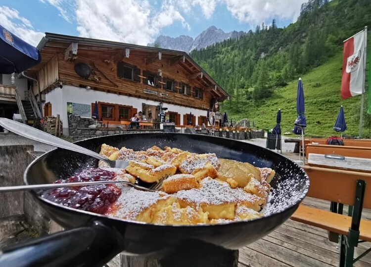 Kaiserschmarrn at the Binsalm