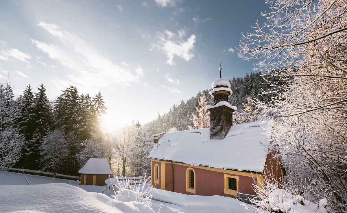 Toboggan Run Tefens - Maria Larch