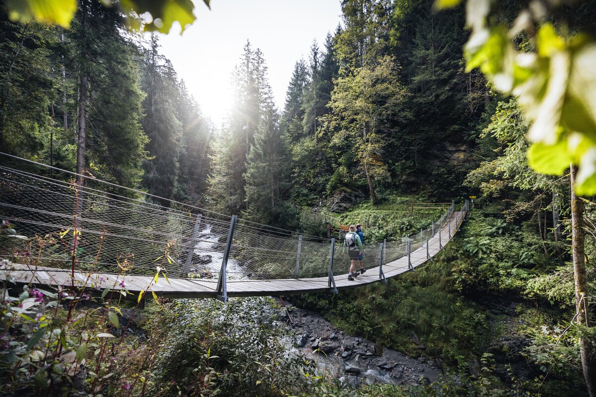 Combinaison de ponts suspendus