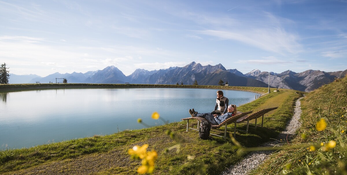 Rastplatz am Speicherteich Kellerjoch