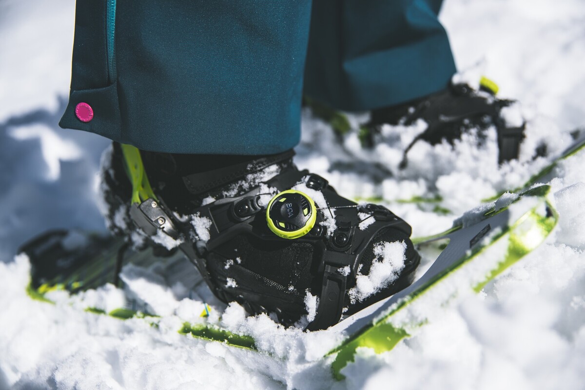 Schneeschuhausrüstung