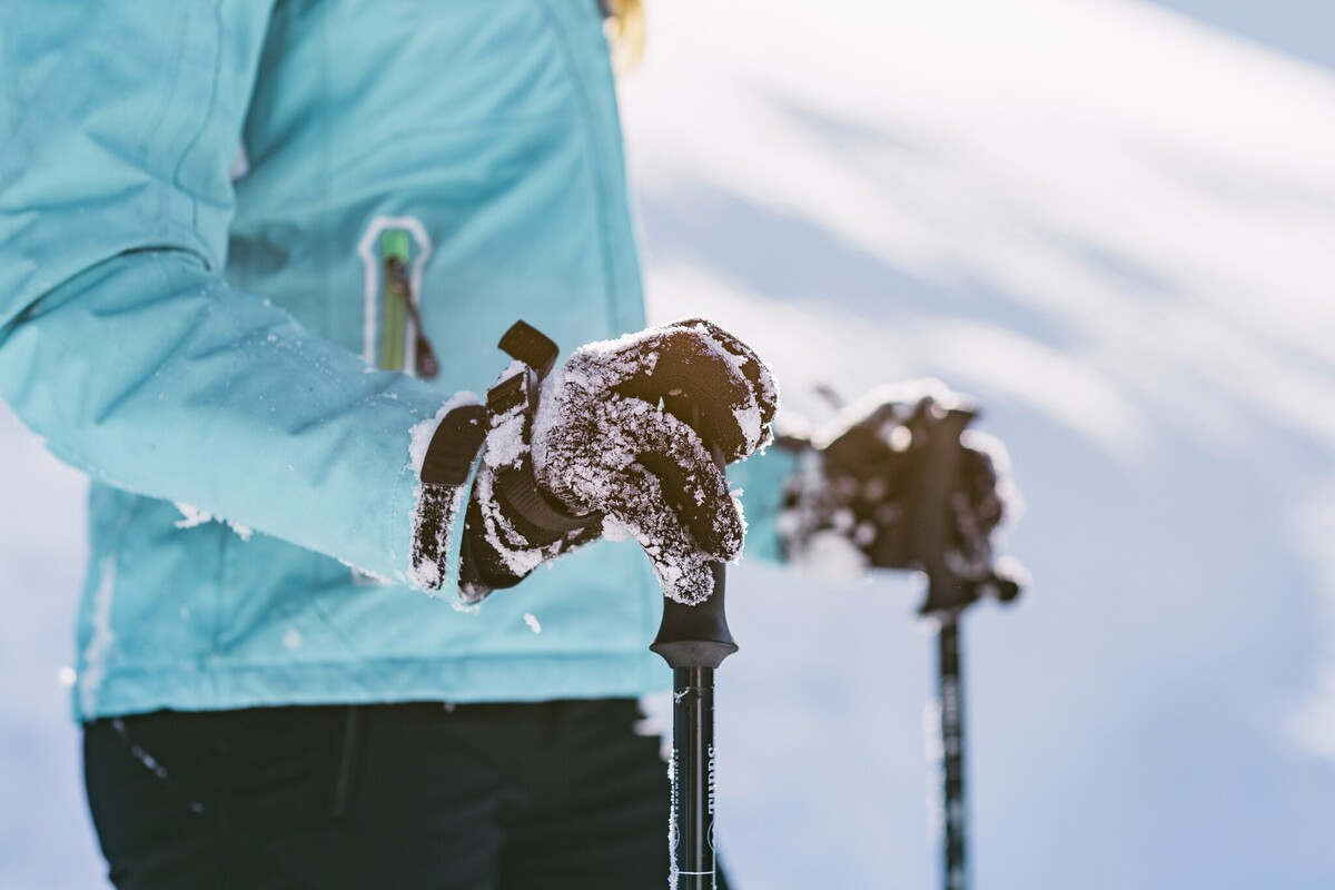 Winterwanderung bei Sonnenschein 