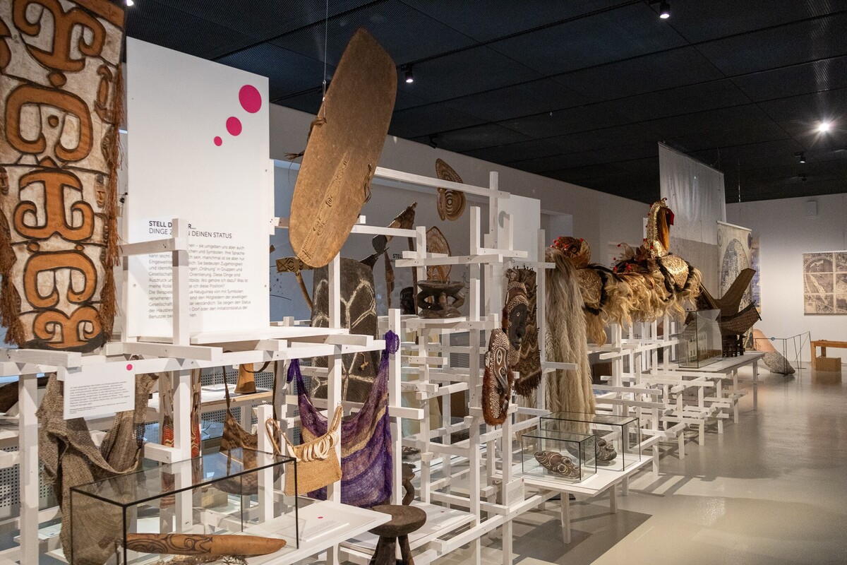 Ausstellung im Museum der Völker