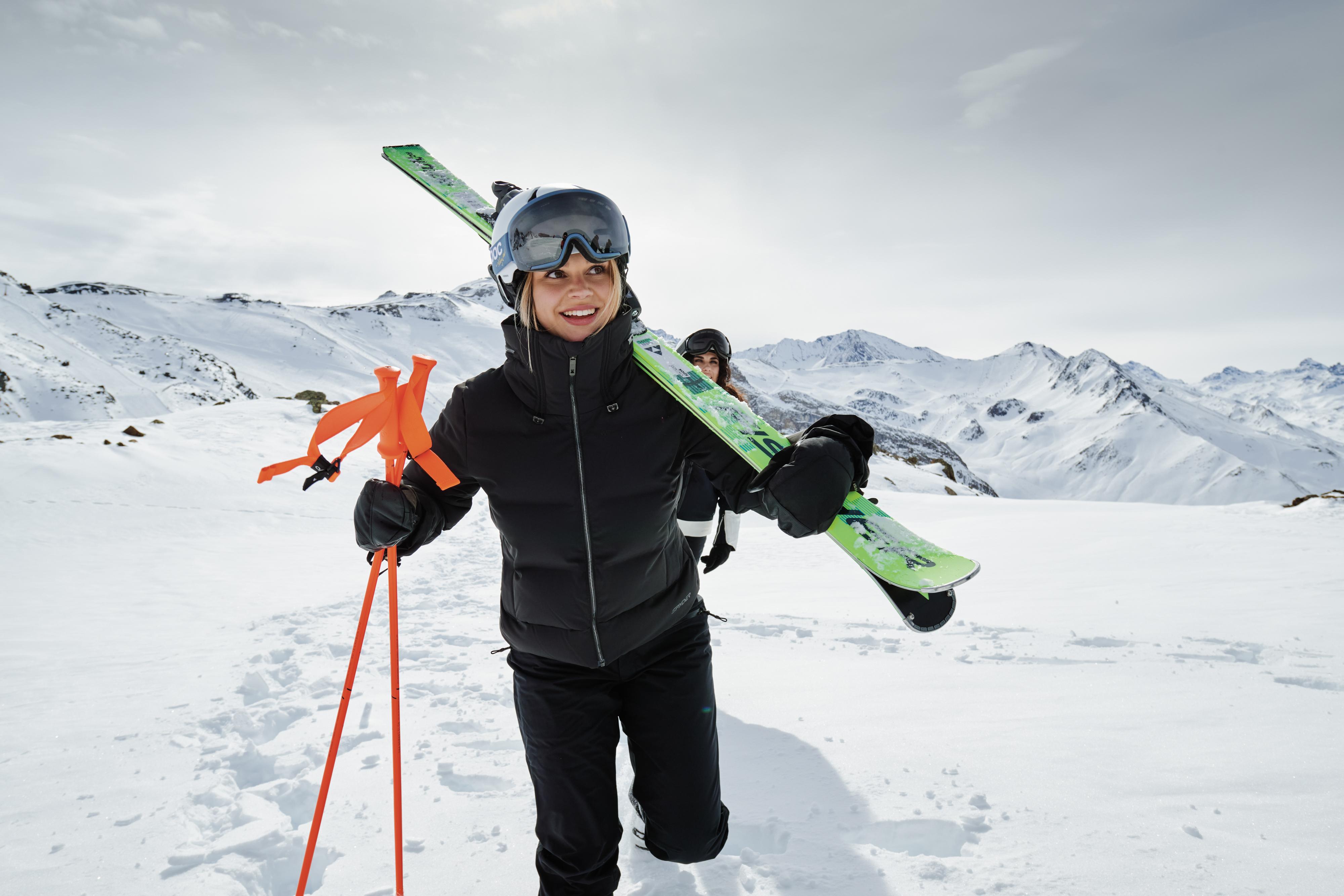 Erster Skitag in Ischgl