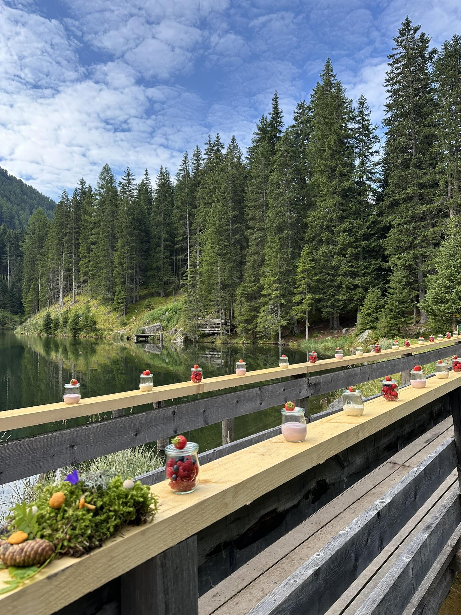 Frühstück am Schwarzwassersee mit Martin Sieberer