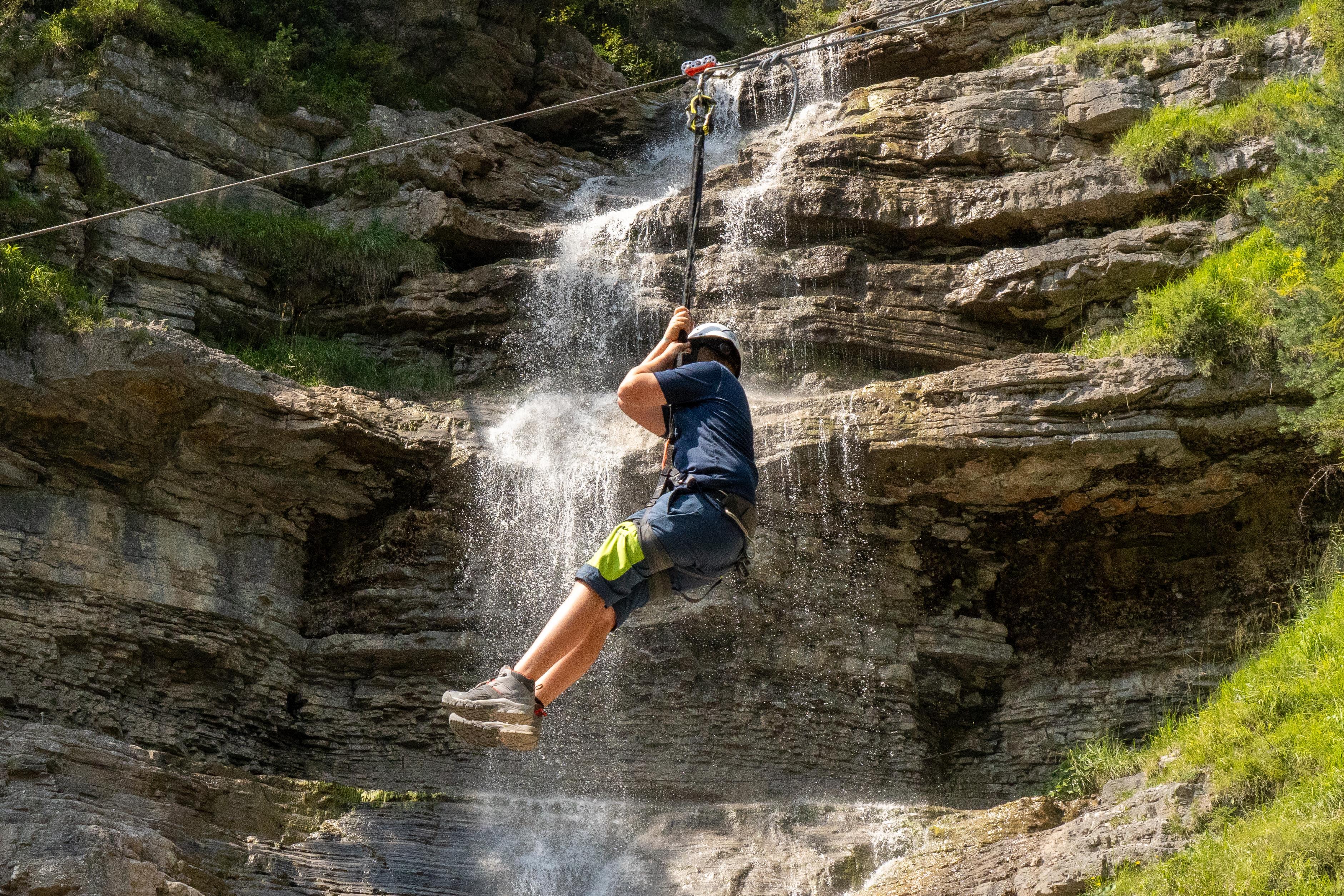 Jugendprogramm – Klettern am Wasserfall