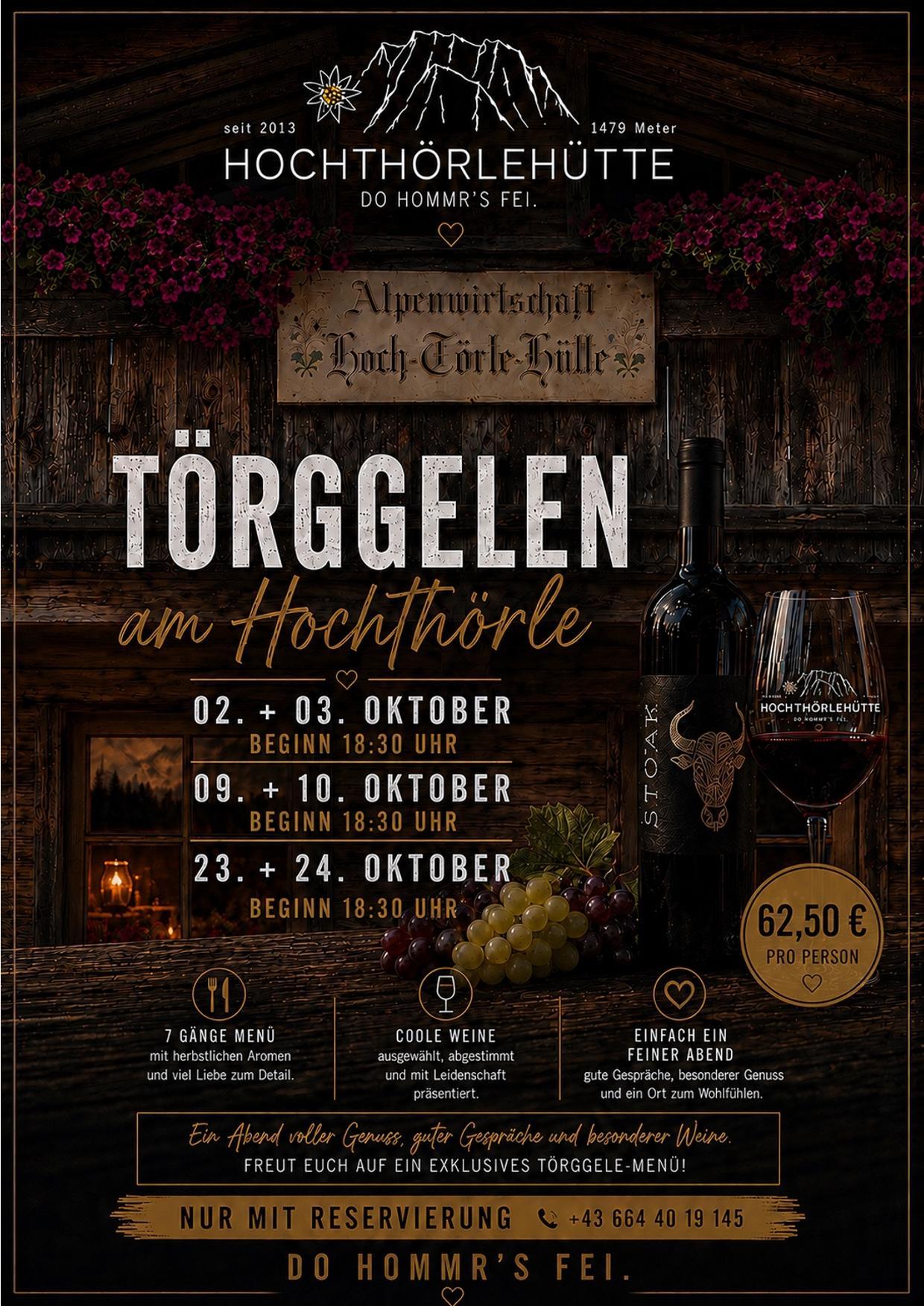 Törggelen am Hochthörle