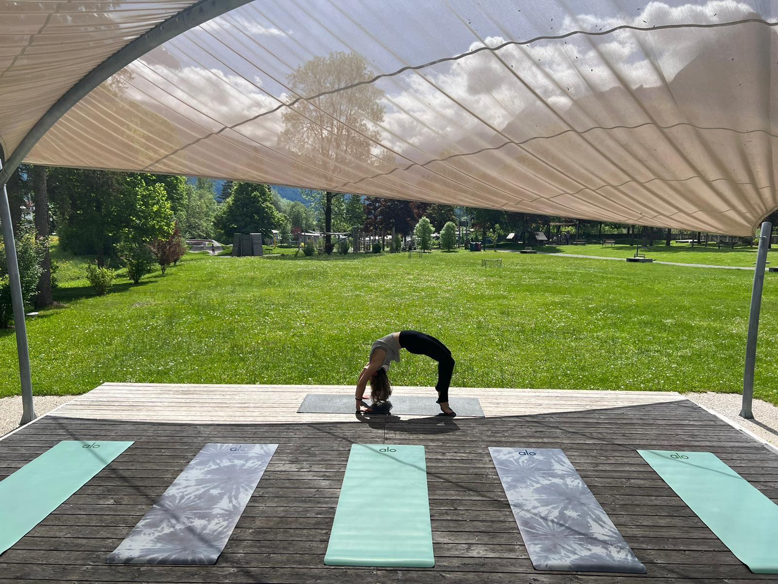 Yoga im Lusspark