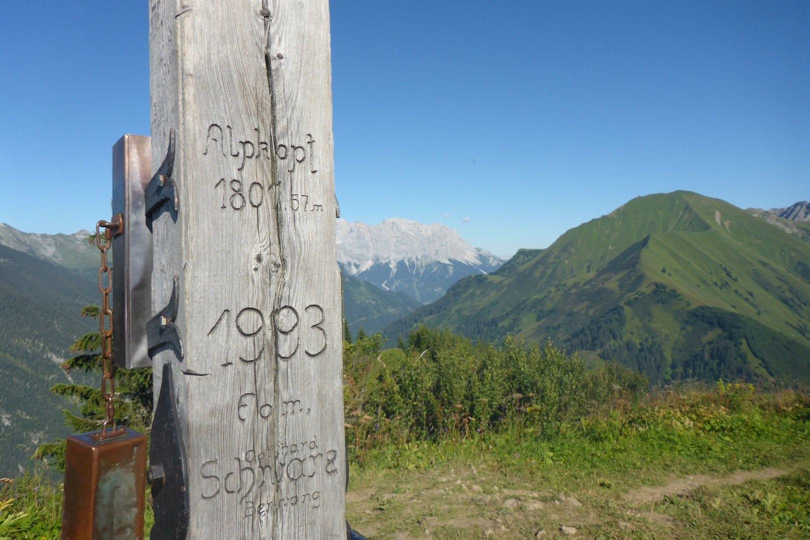 Genusswanderung auf den Alpkopf