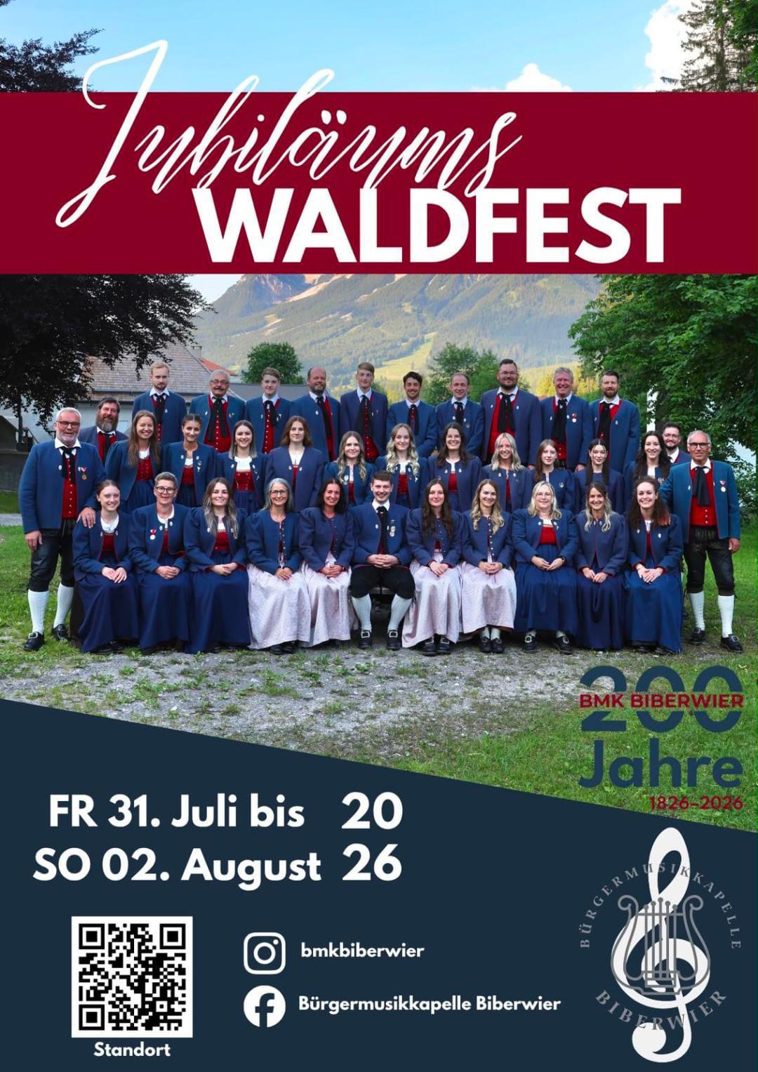 Jubiläums Waldfest