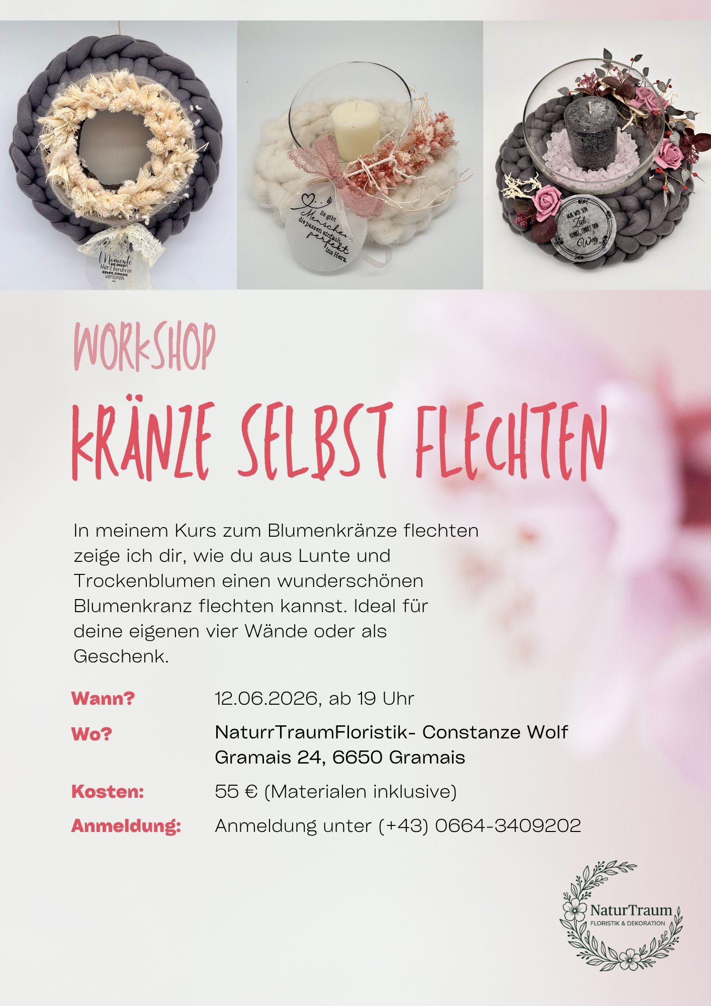 Workshop – Kränze selbst flechten