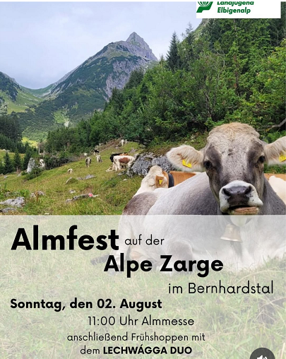 Almfest auf der Alpe Zarge