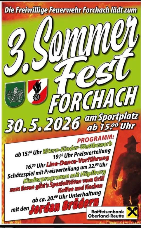3. Sommerfest in Forchach