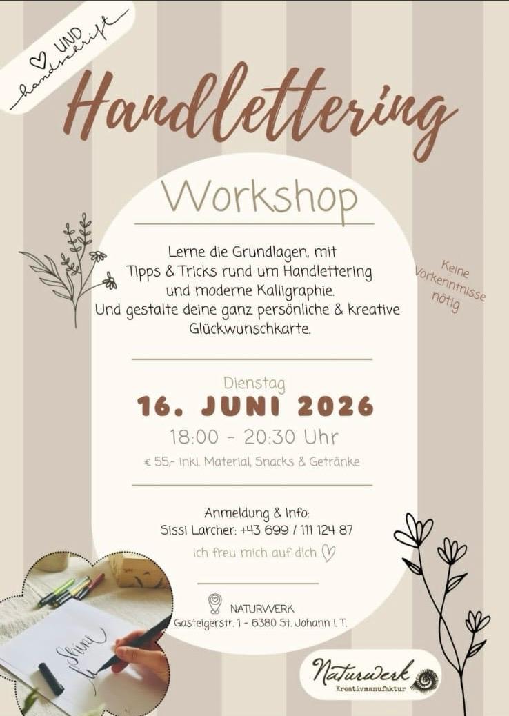 Handlettering Workshop