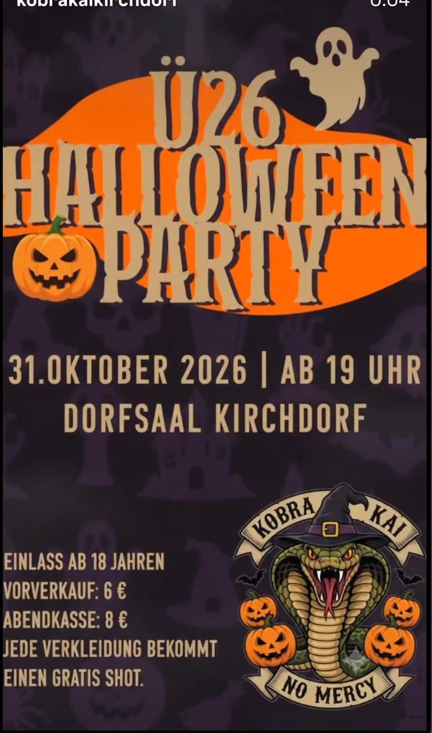 Ü26 Halloween Party