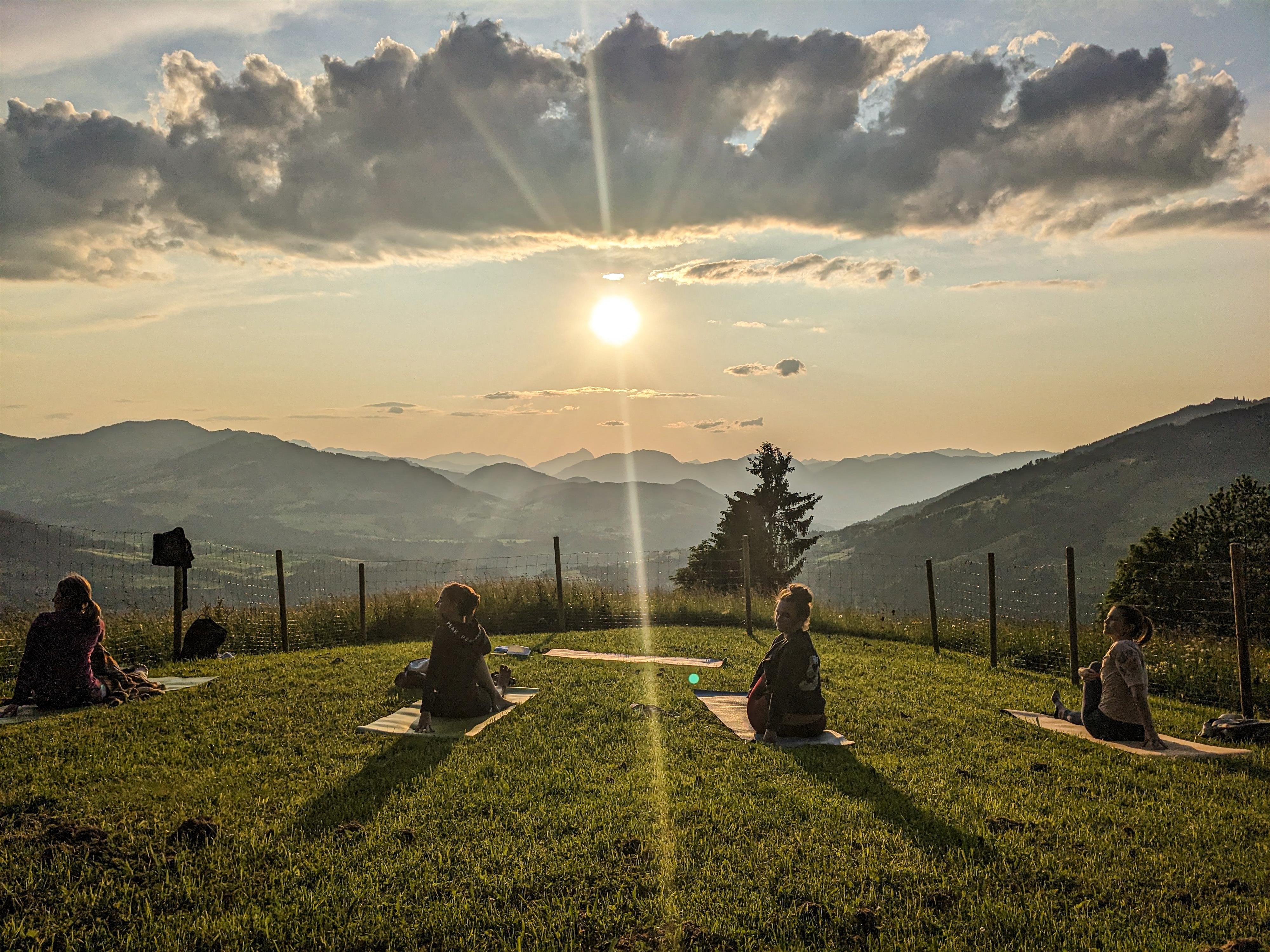 Yoga & Abendstimmung