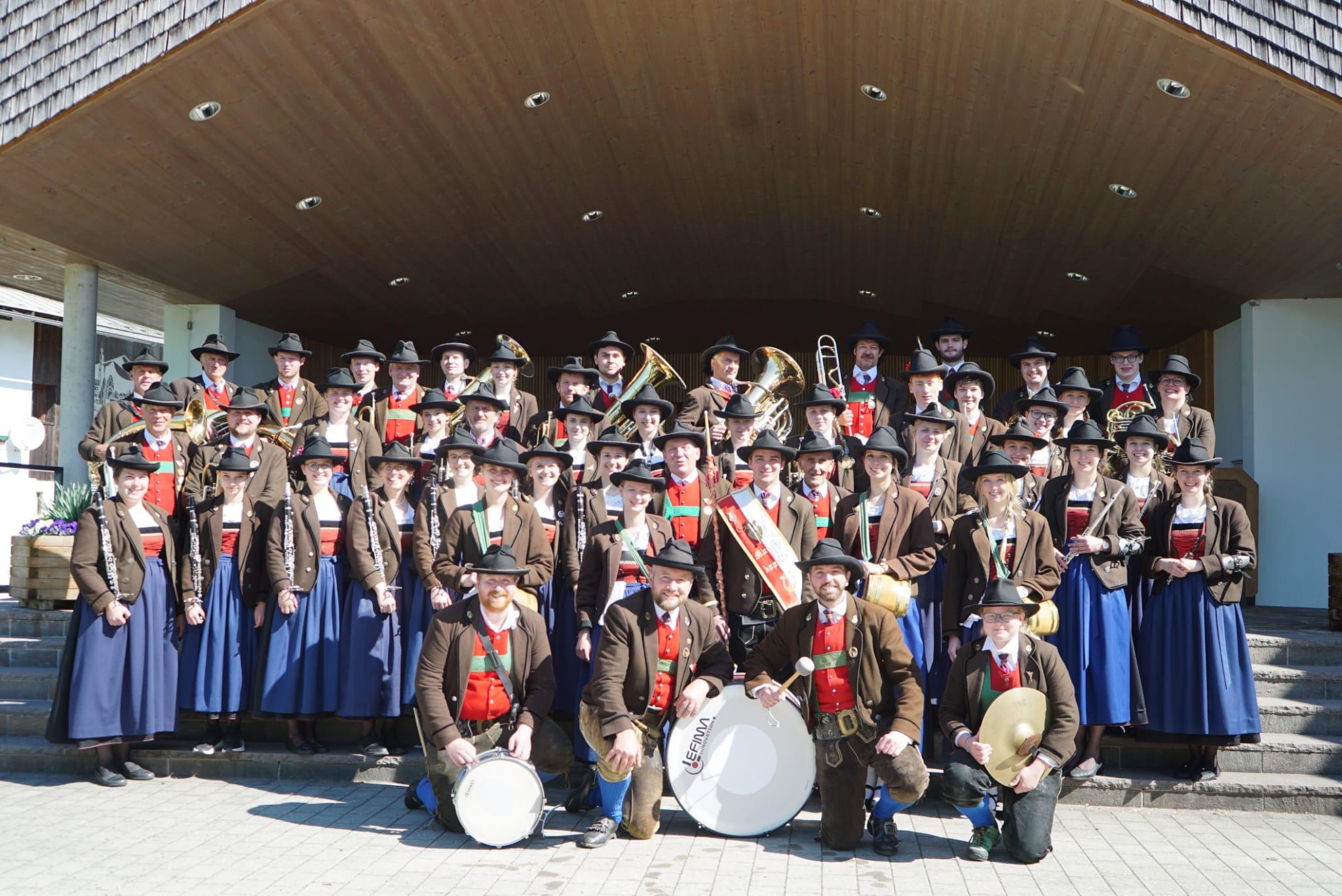 Fronleichnam Frühschoppen der BMK Oberndorf