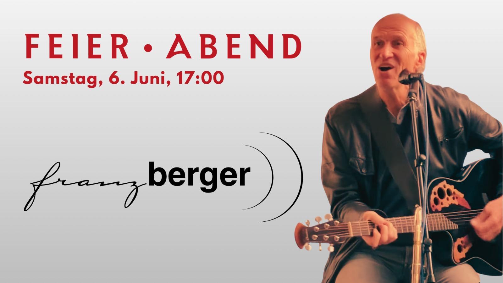 Live Musik mit Franz Berger