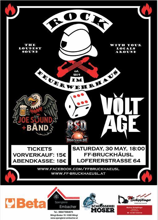 Rock im Feuerwehrhaus