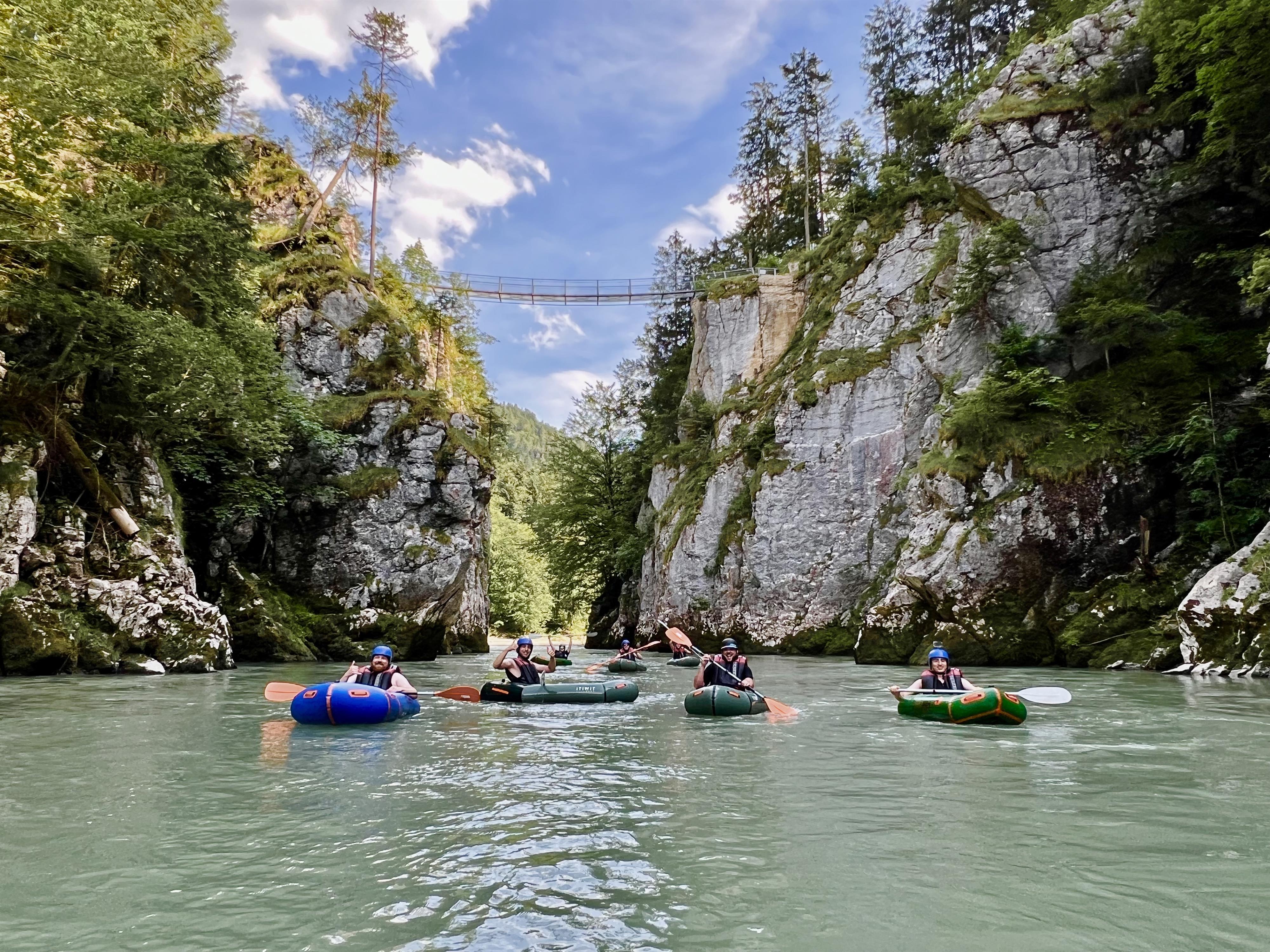 Packrafting The Gorge Klobensteinschlucht