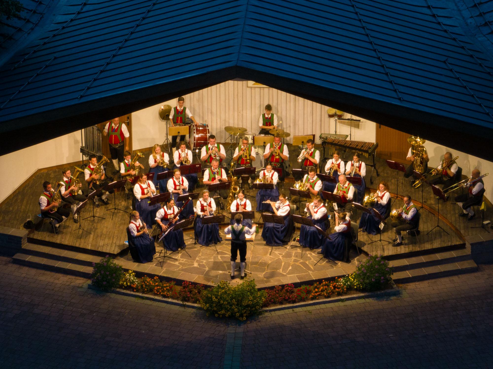Platzkonzert der Bundesmusikkapelle Erpfendorf