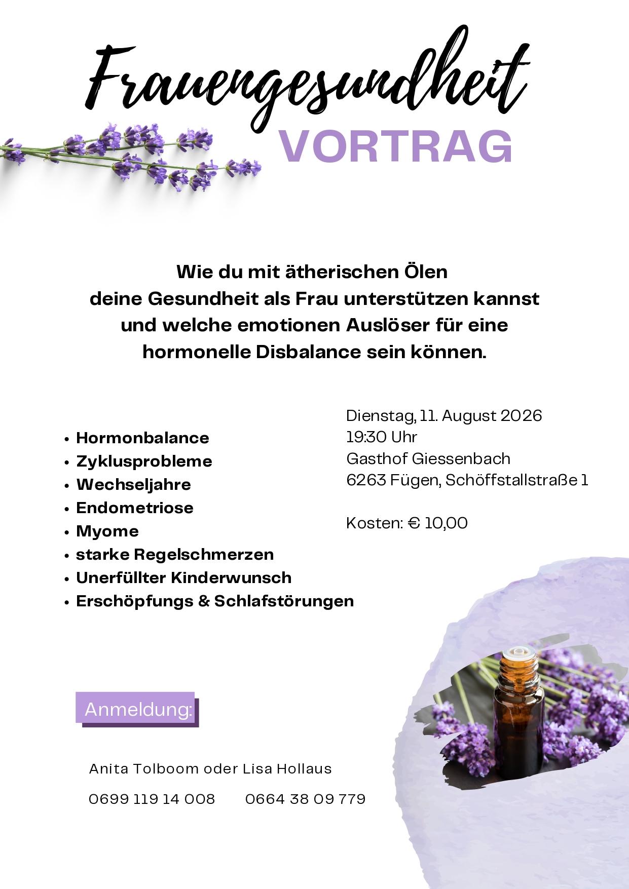 Vortrag Frauengesundheit