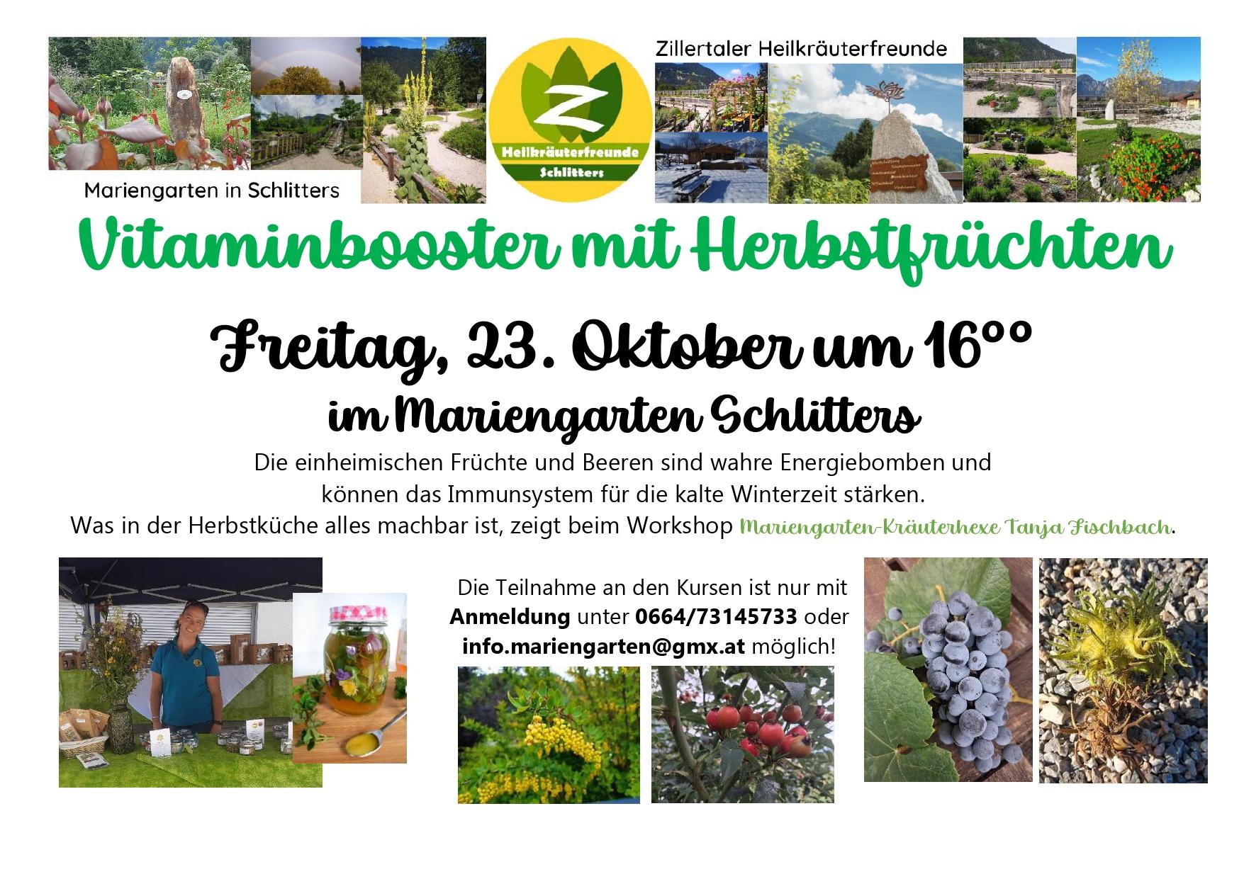 Vitaminbooster mit Herbstfrüchten