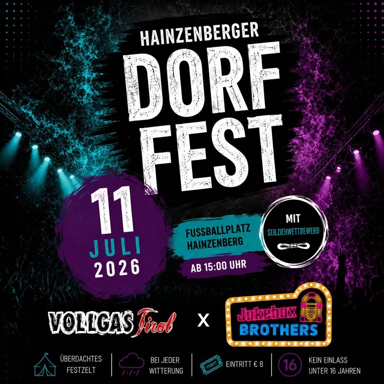 Dorffest der JB/LJ Hainzenberg