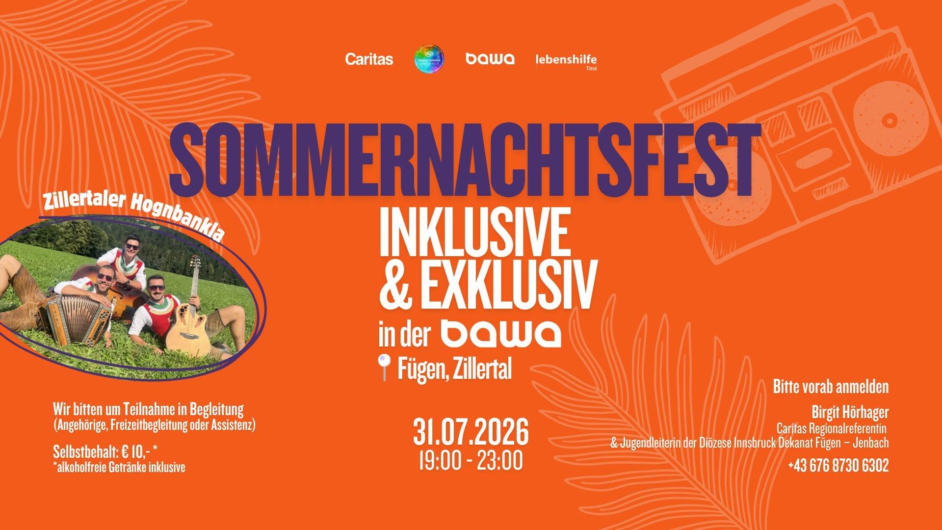 Sommernachtsfest – Inklusive & Exklusiv