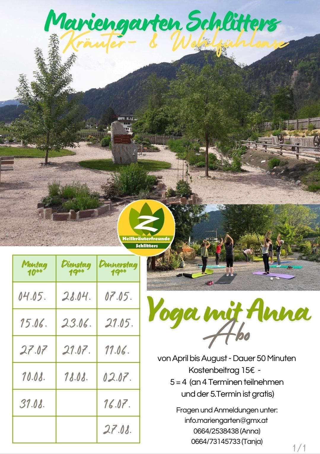 Yoga mit Anna