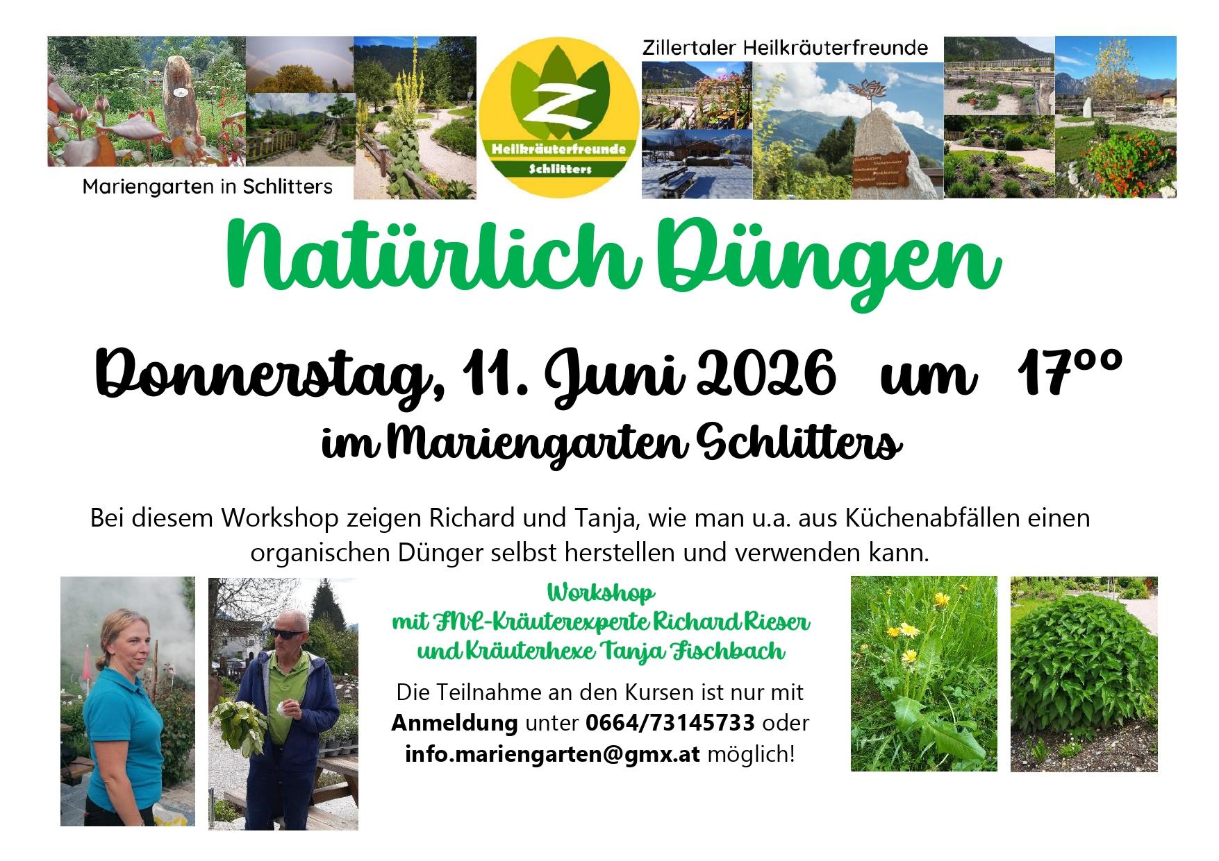 Natürlich Düngen