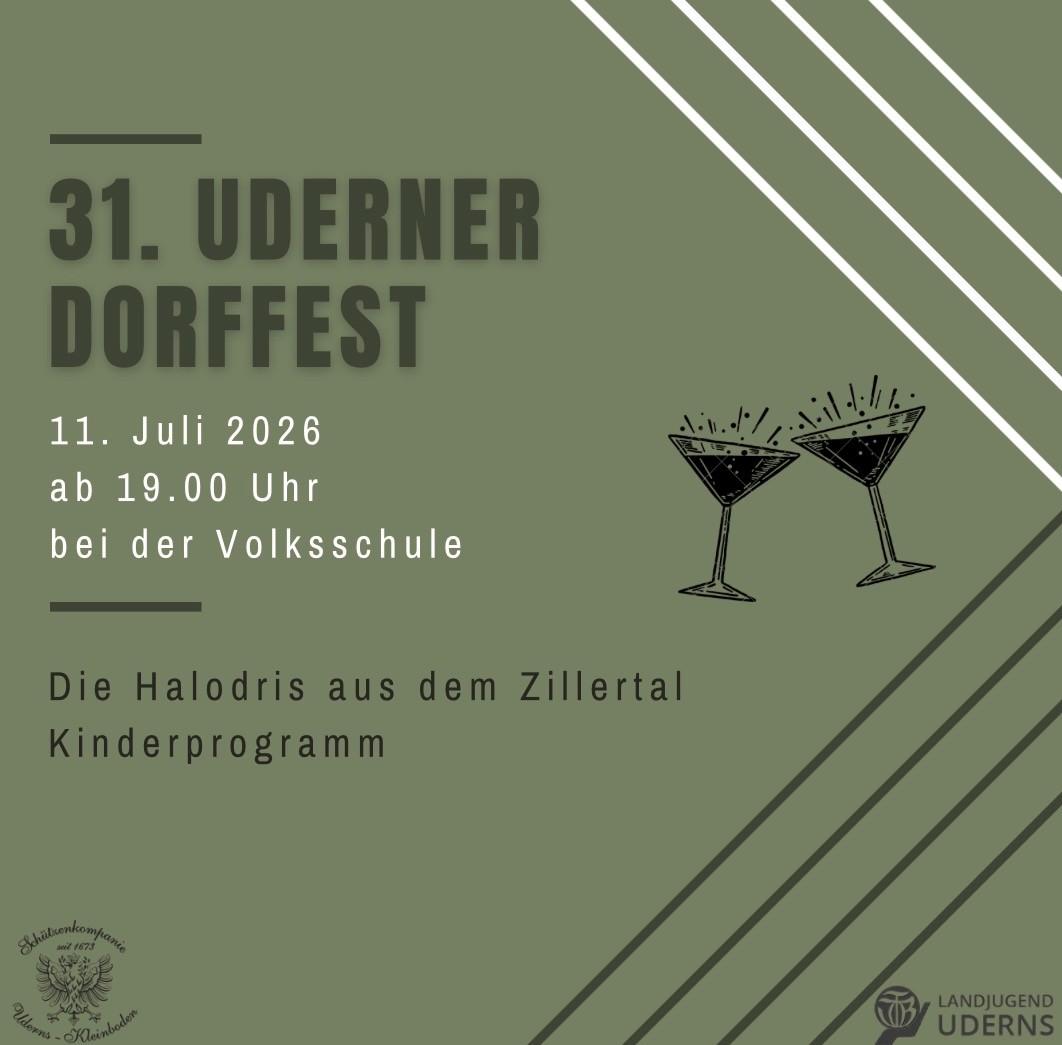 31. Uderner Dorffest