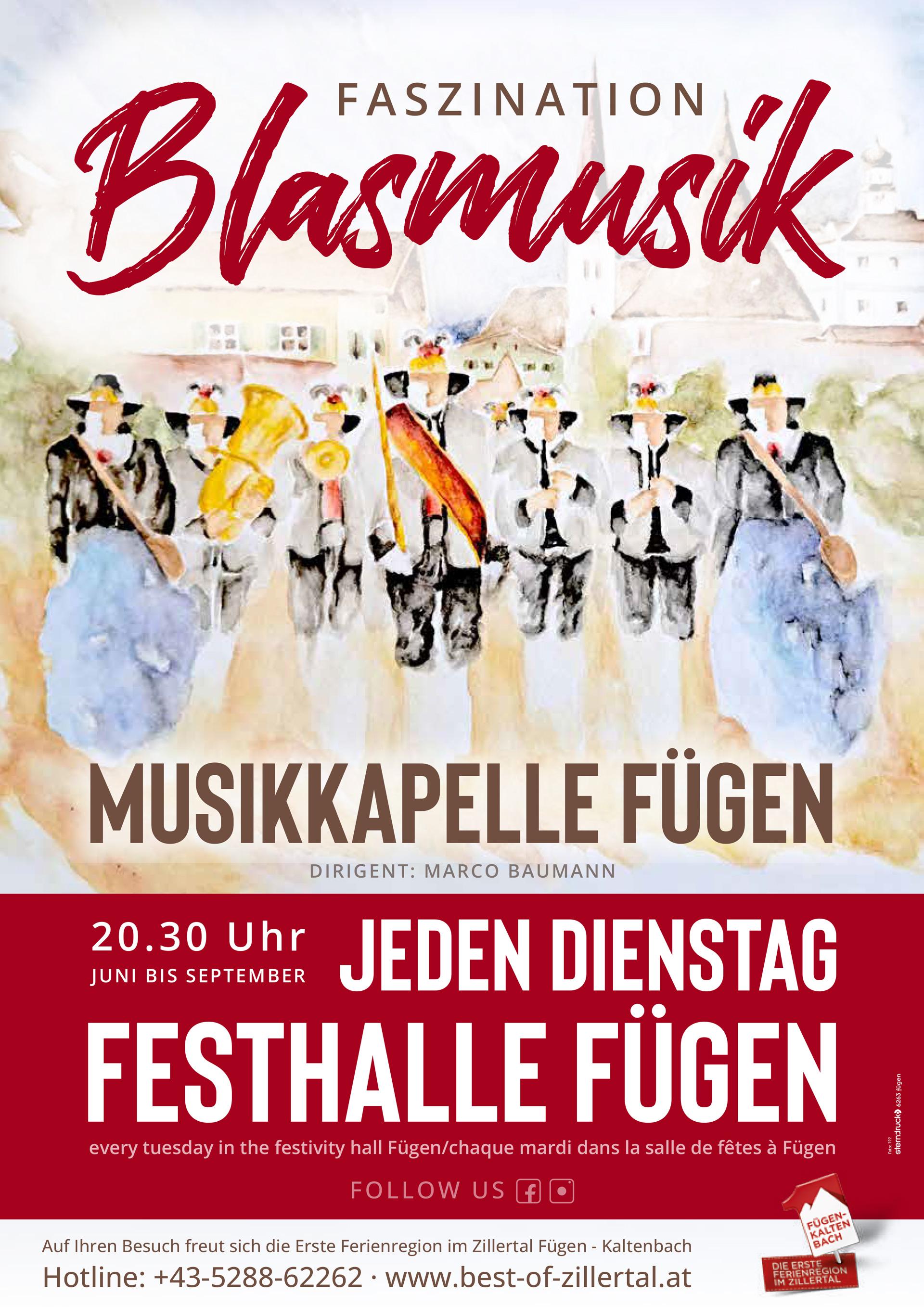 Konzert der Musikkapelle Fügen