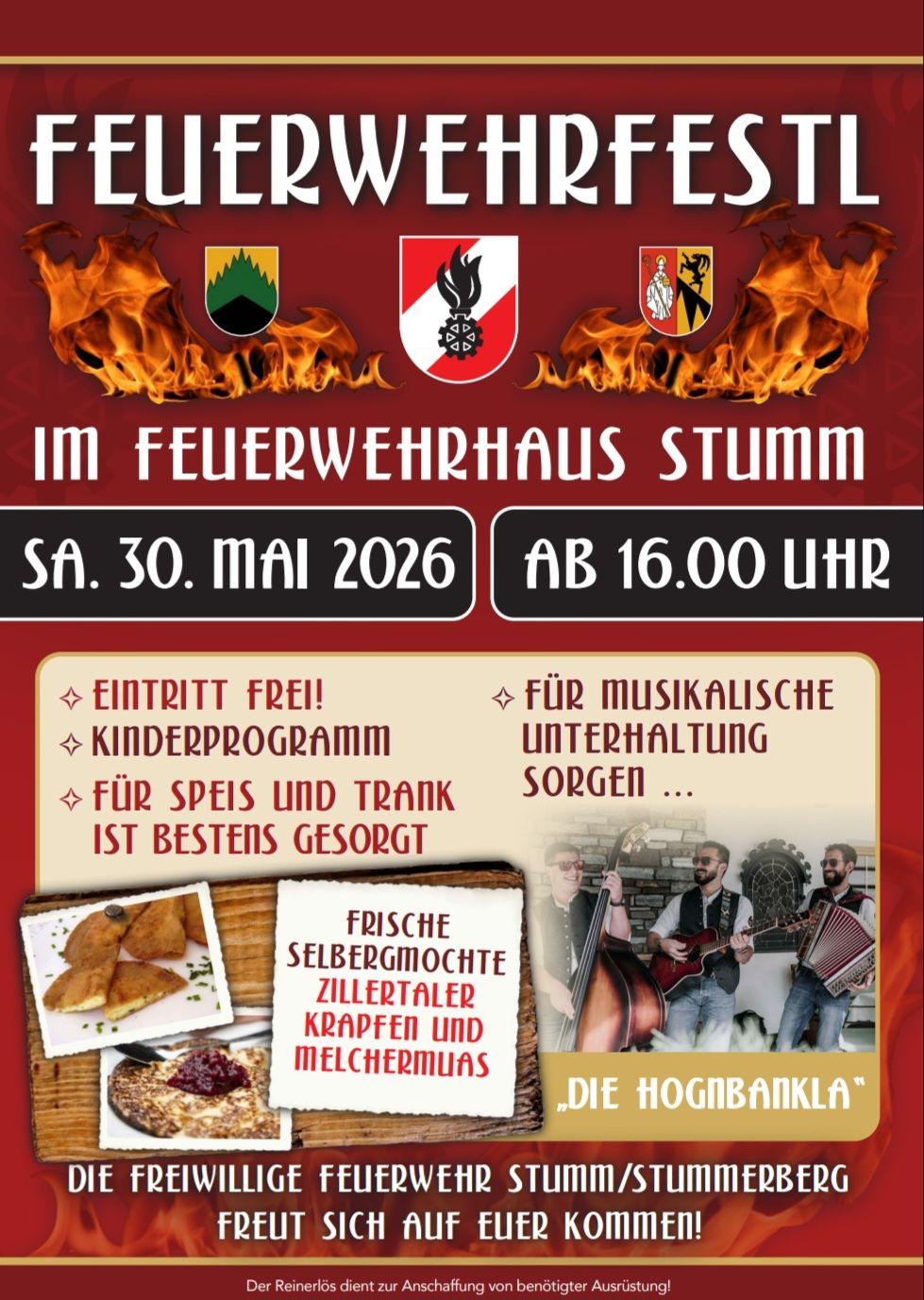 Feuerwehrfestl der Feuerwehr Stumm