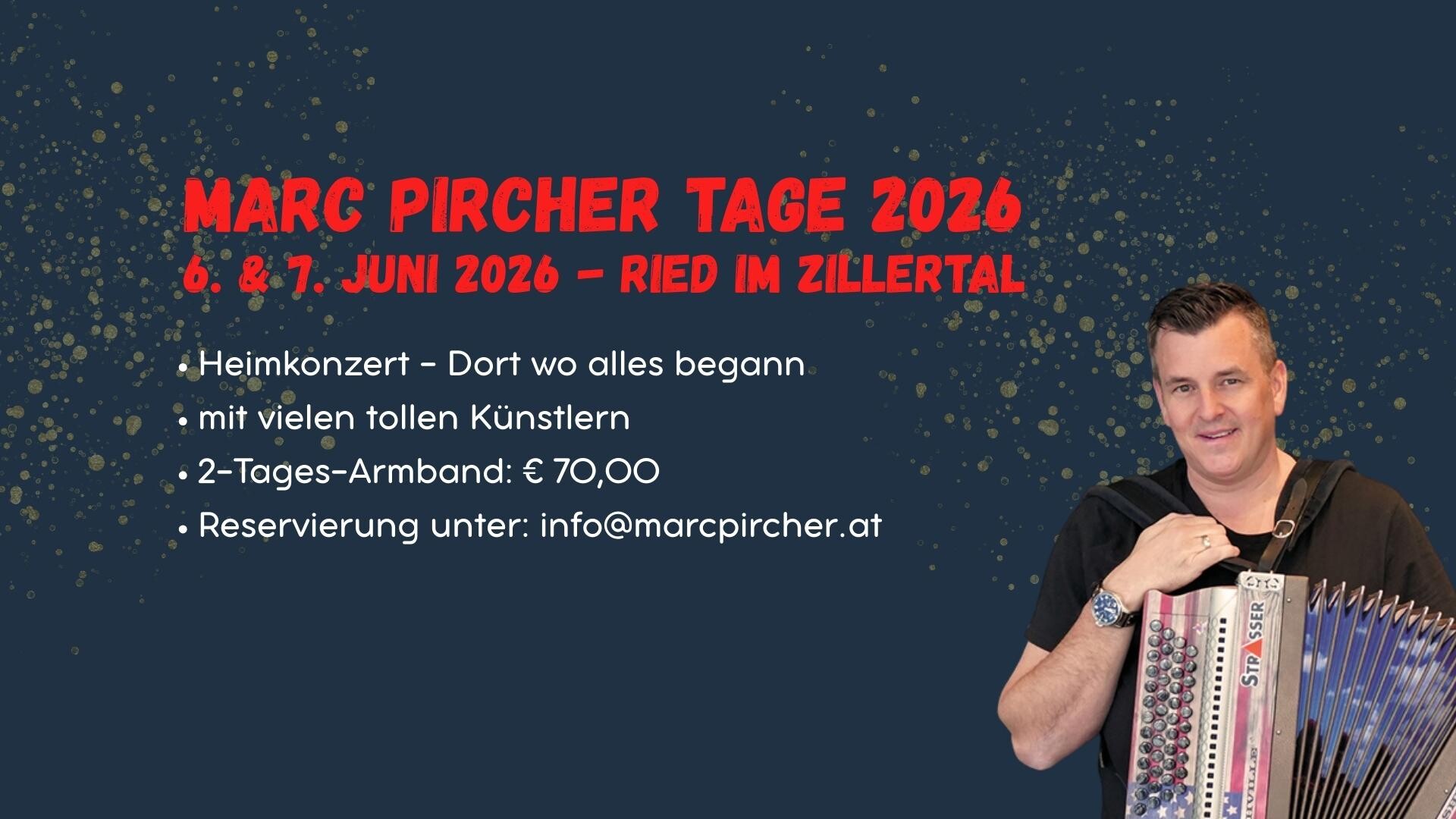 Marc Pircher Tage