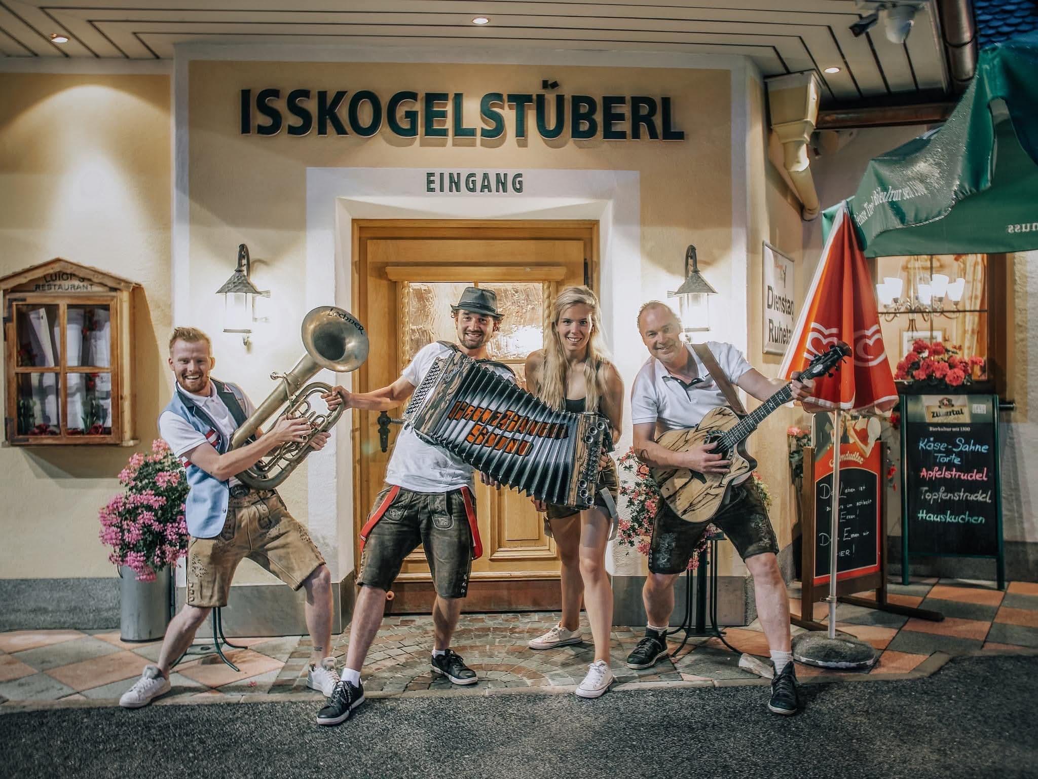 Der GrenzGängerSound im Isskogelstüberl