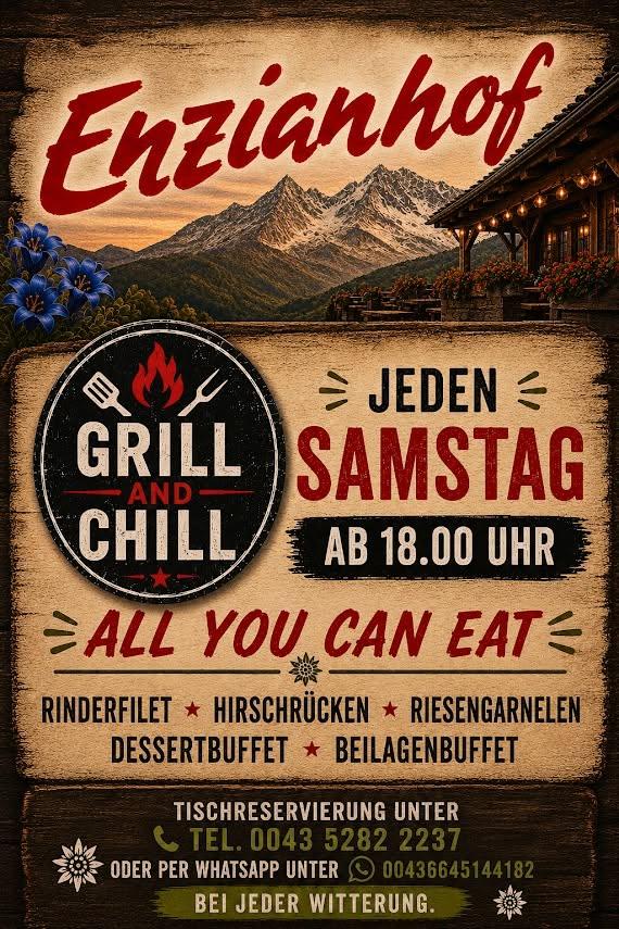 Grill & Chill beim Enzianhof