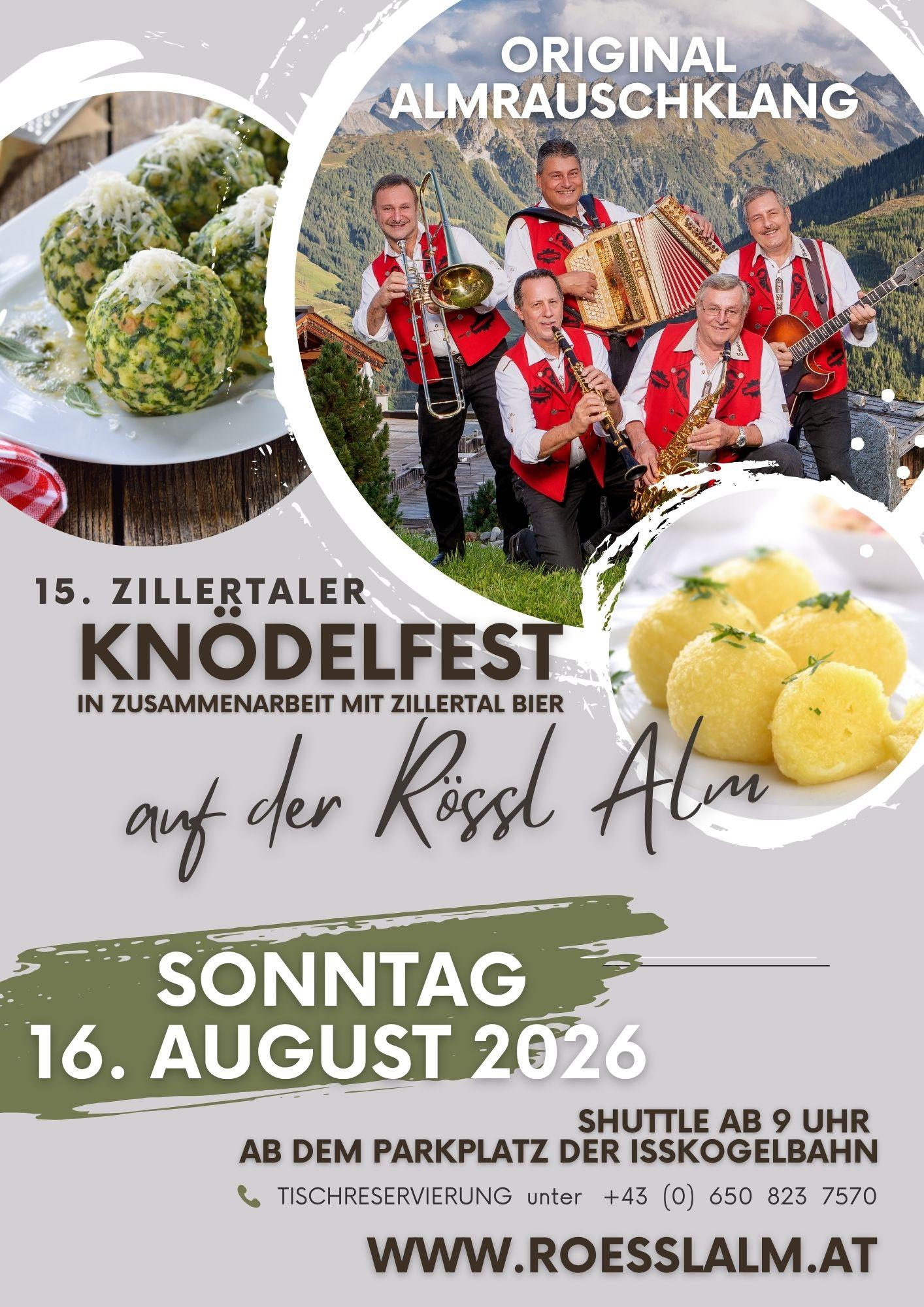 15. Zillertaler Knödelfest