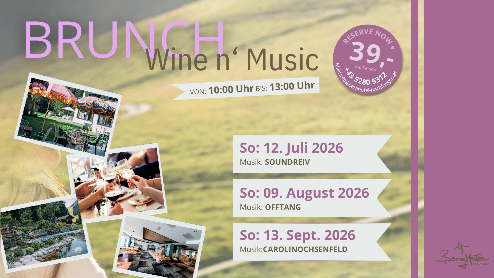 Brunch Wine n‘ Music
