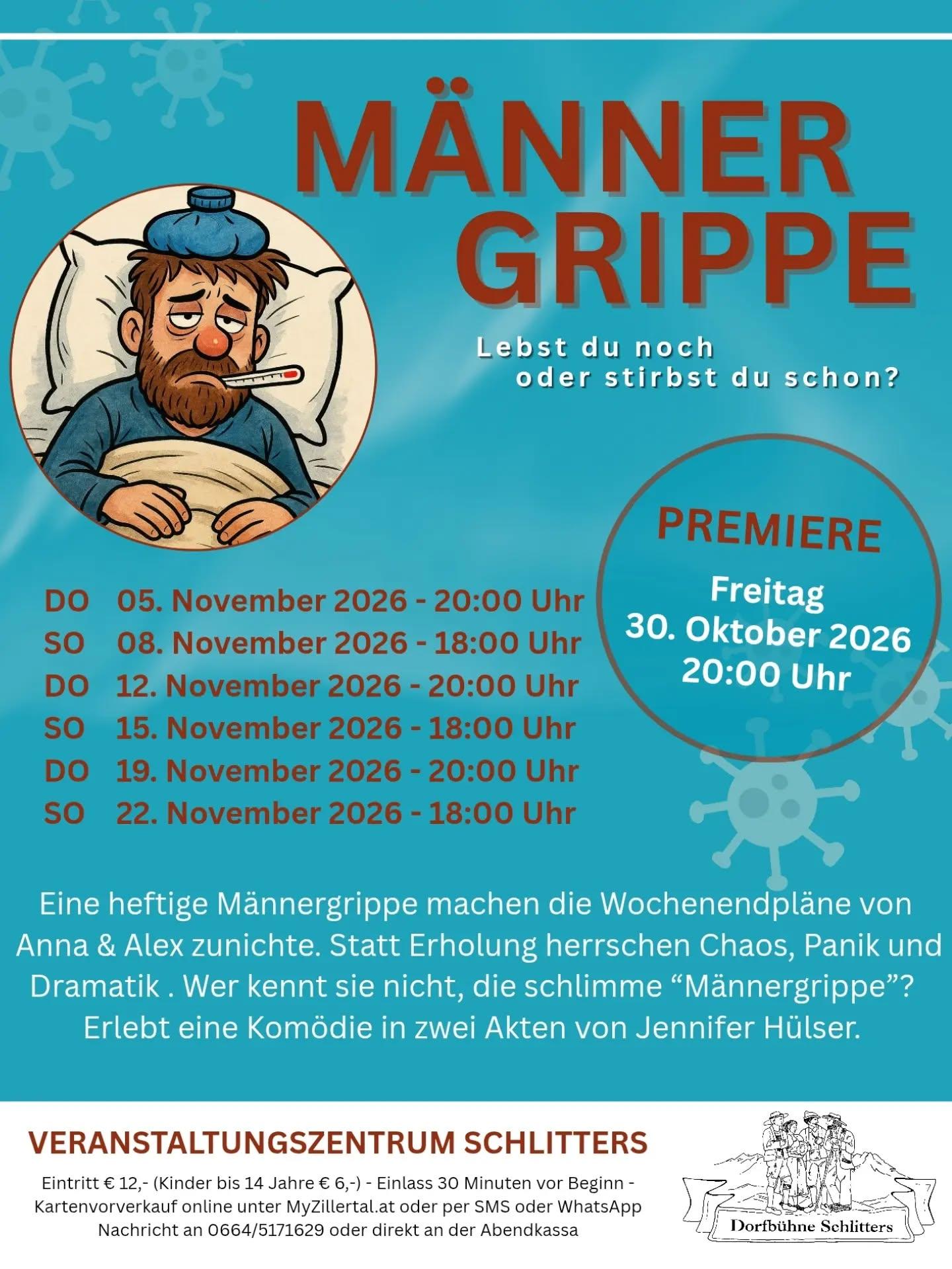 Die Männergrippe