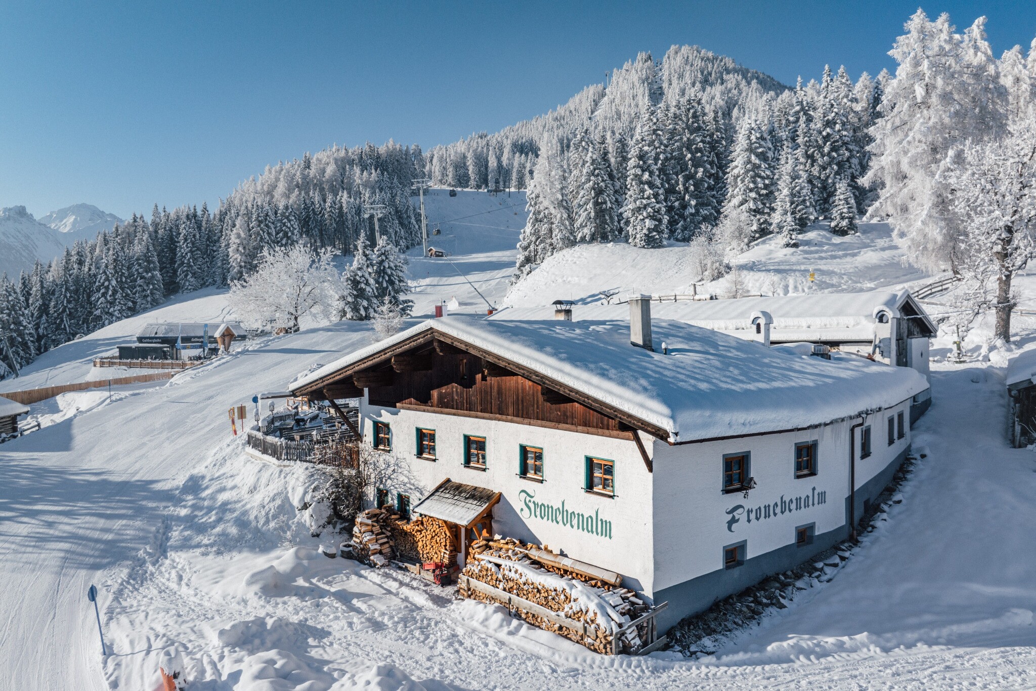 Froneben Alm 1.306m - Winter
