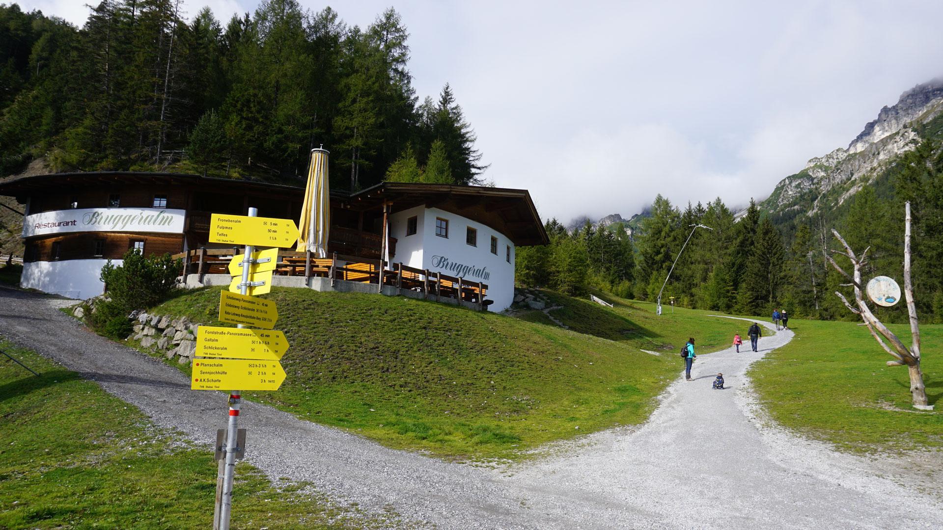 Bruggeralm 1.351m - Sommer